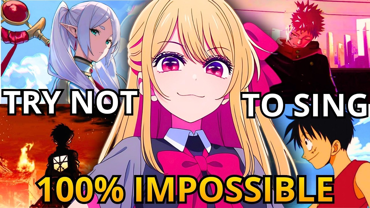 🚫 TRY NOT TO SING OR DANCE: ANIME OPENINGS EDITION! 🎤 (100 BANGER OPENINGS) 🔥
