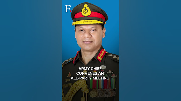 Bangladesh Army Chief to Form Interim Government After Sheikh Hasina's Resignation