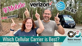 Which Cellular Carrier is BEST for RV Internet? Verizon, TMobile, AT&T and Dish Compared