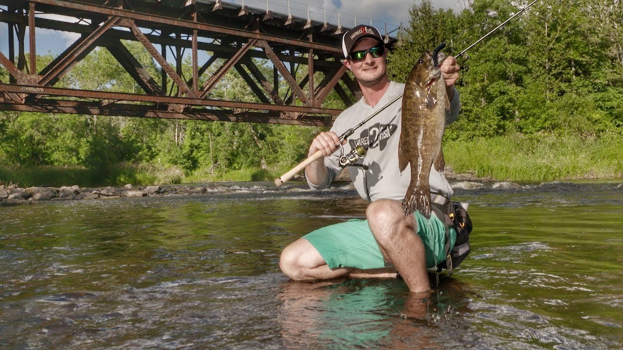 Fishing for Smallmouth Bass in Small Rivers and Streams