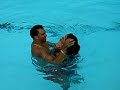 Liana gets baptized