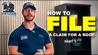 How To File an INSURANCE Claim For Your Roof (Getting Started) Pt.1