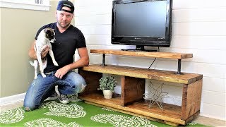 The Super Easy TV Stand  DIY Project