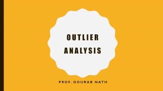 Outlier Analysis - Part 2
