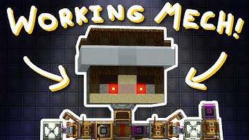We Made WORKING MECHS with Create Mod!