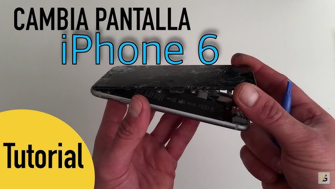 👍 iPhone 6 cambiar pantalla: Tutorial ( hazlo tu mismo ) facil y rapido 