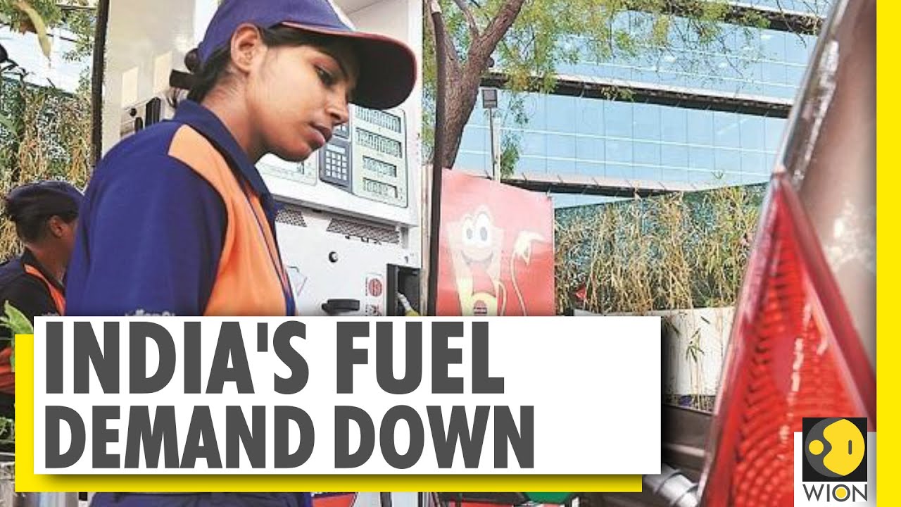India's fuel demand fell 10.8% in July | Gasoline sales down 10.2% | India News