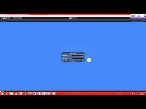 Sever programming in Unity3D(Login System)