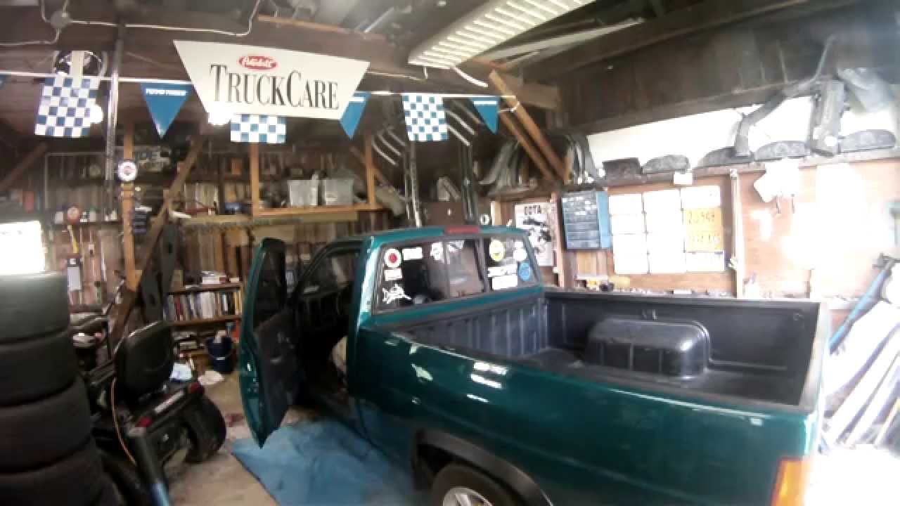 Nissan D21 Hardbody Truck Glasspack Muffler YouTube