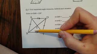 08- properties and problem solving with rectangles, rhombi and squares
