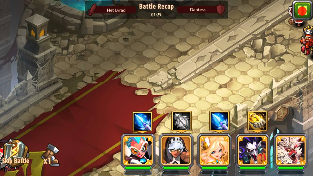 Magic Rush: No Tanks with Awakened Red + York vs. Monk Sun+Ariel+Theresa