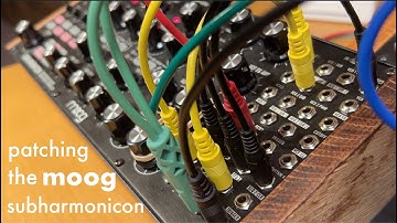 Tips for patching the Subharmonicon (+ classic house track)