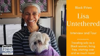 Black RVers: Interview and Tour with Solo Woman Full Time RVer Lisa 
