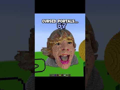 Minecraft Cursed Portals🤯