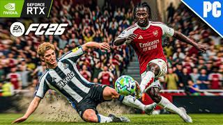 FC 26 - Arsenal vs Newcastle | Ft. Madueke, Odegaard, Joelinton | Premier League 25/26 | PC™ [2K60]