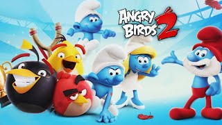 СМУРФО-ГРИБНОЙ ДЕНЬ в МИРЕ ЗЛЫХ ПТИЦ! Игра Angry Birds 2