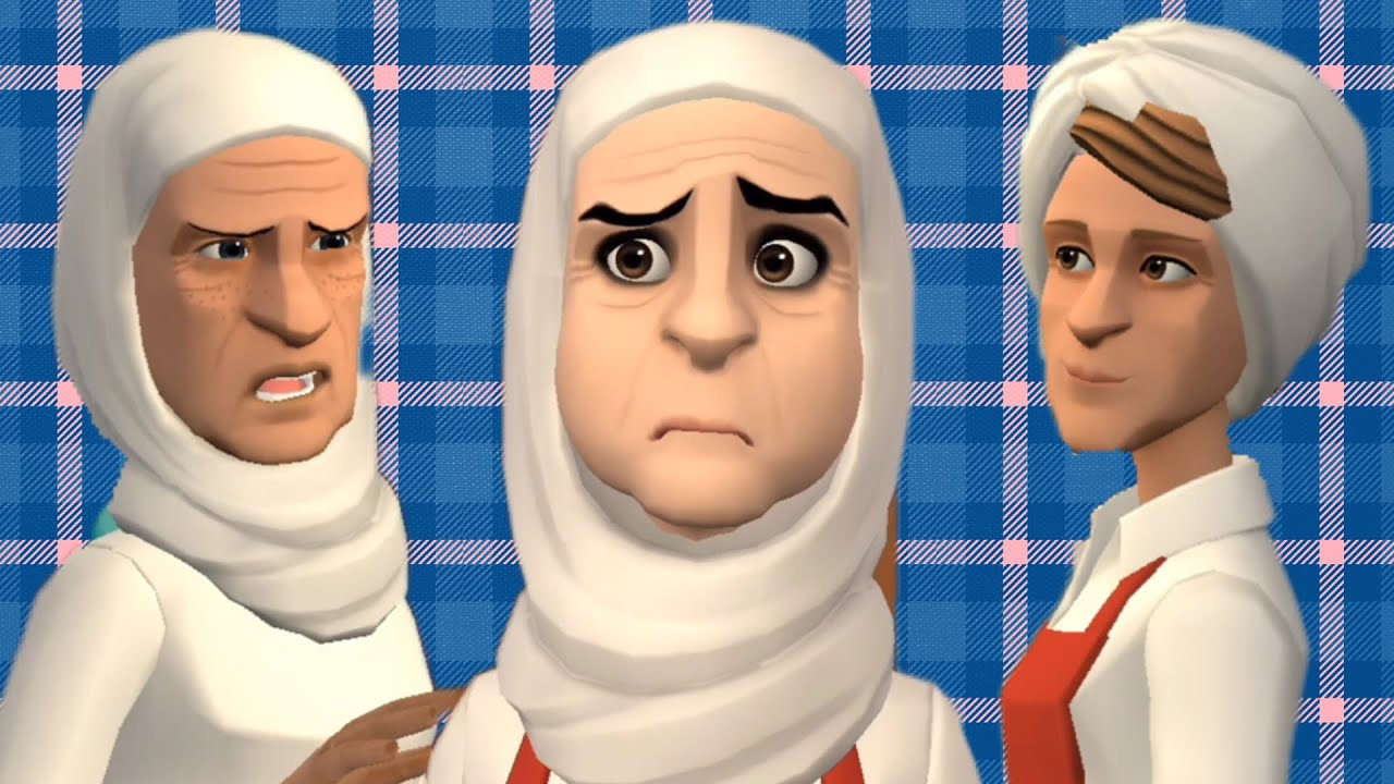 بوشعيب والضاوية(33)عيشة وضاوية والزاهية يهنئكم برمضان المبارك🌜