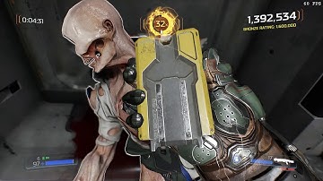 Doom Arcade mode, Ultra-Nightmare difficulty, Slayer Rating, mission 2: Resource Operations