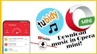 How to Download MUSIC!! (Opera mini) screenshot 2