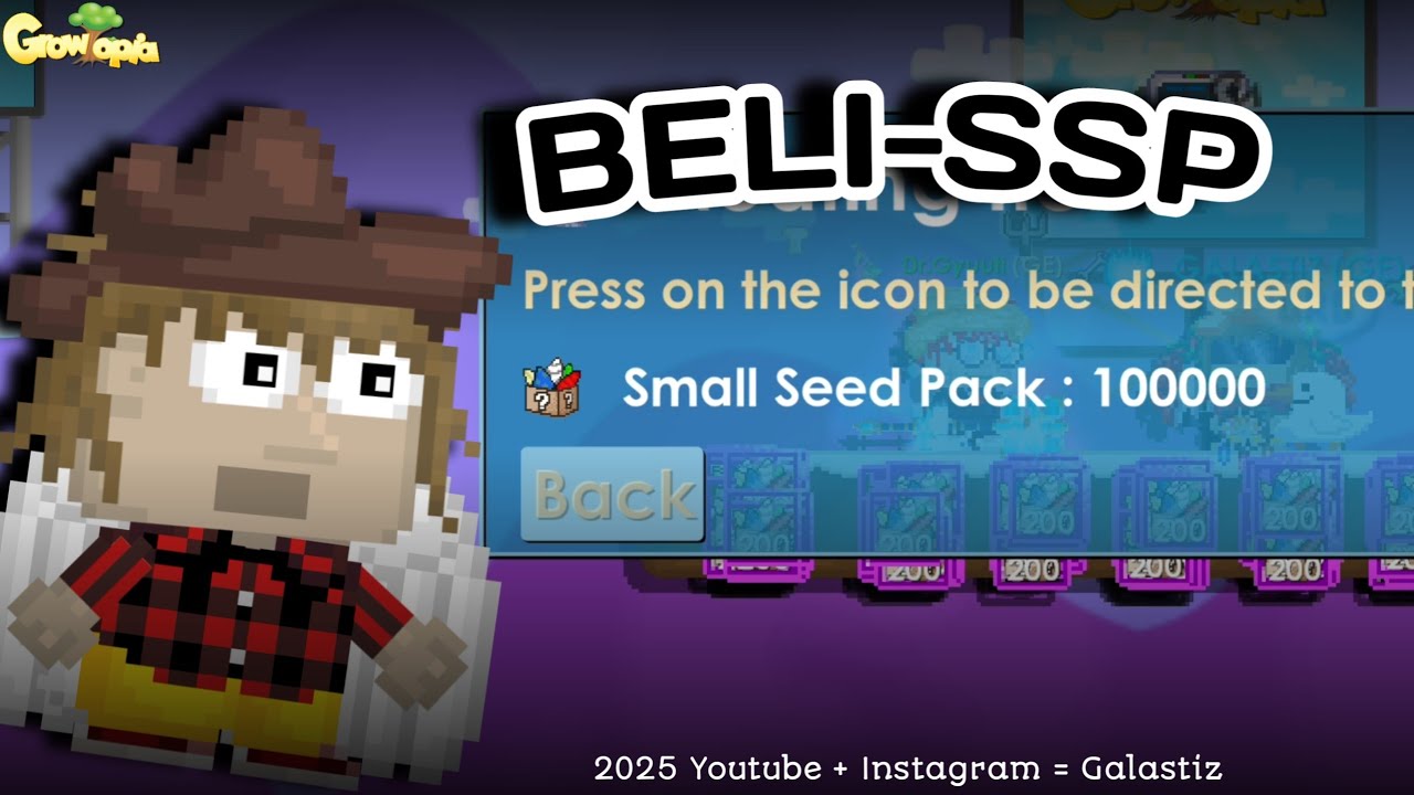 Beli 100 Ribu SSP Pack diharga Mahal 📉 Cerita Buka Shop TokoSSP Dimulai !!! Growtopia Indonesia