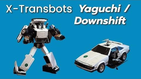 X-Transbots MX-24 Yaguchi / Transformers Omnibot Downshift
