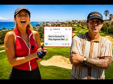 He Had A lot To Say During This golf Match..