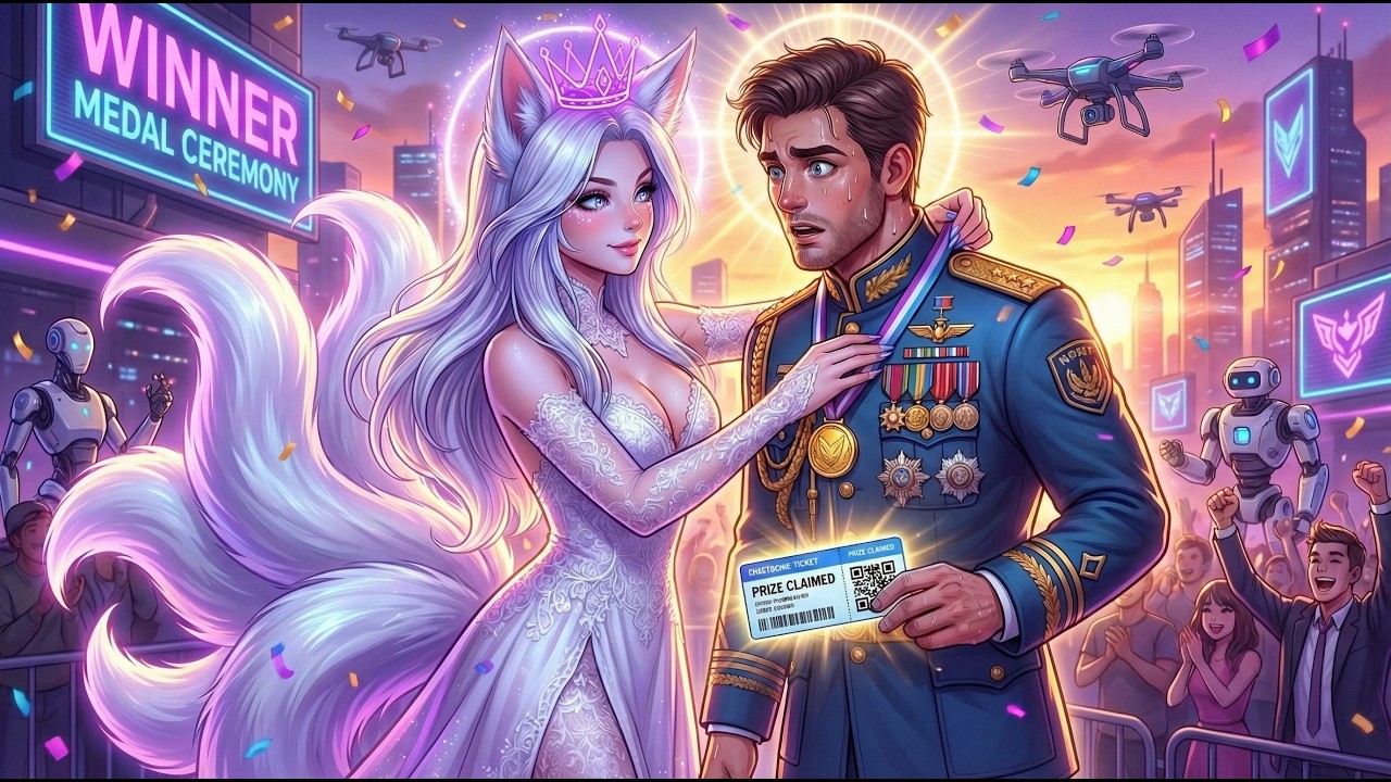 Ex-Veteran Wins An Alien Fox Bride — The Gentle Princess Who Is Actually Strongest | Sci-Fi Stories
