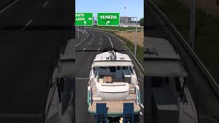 Oversized Boat Delivery Through a Toll Plaza | Euro Truck Simulator 2 #eurotrucksimulator2