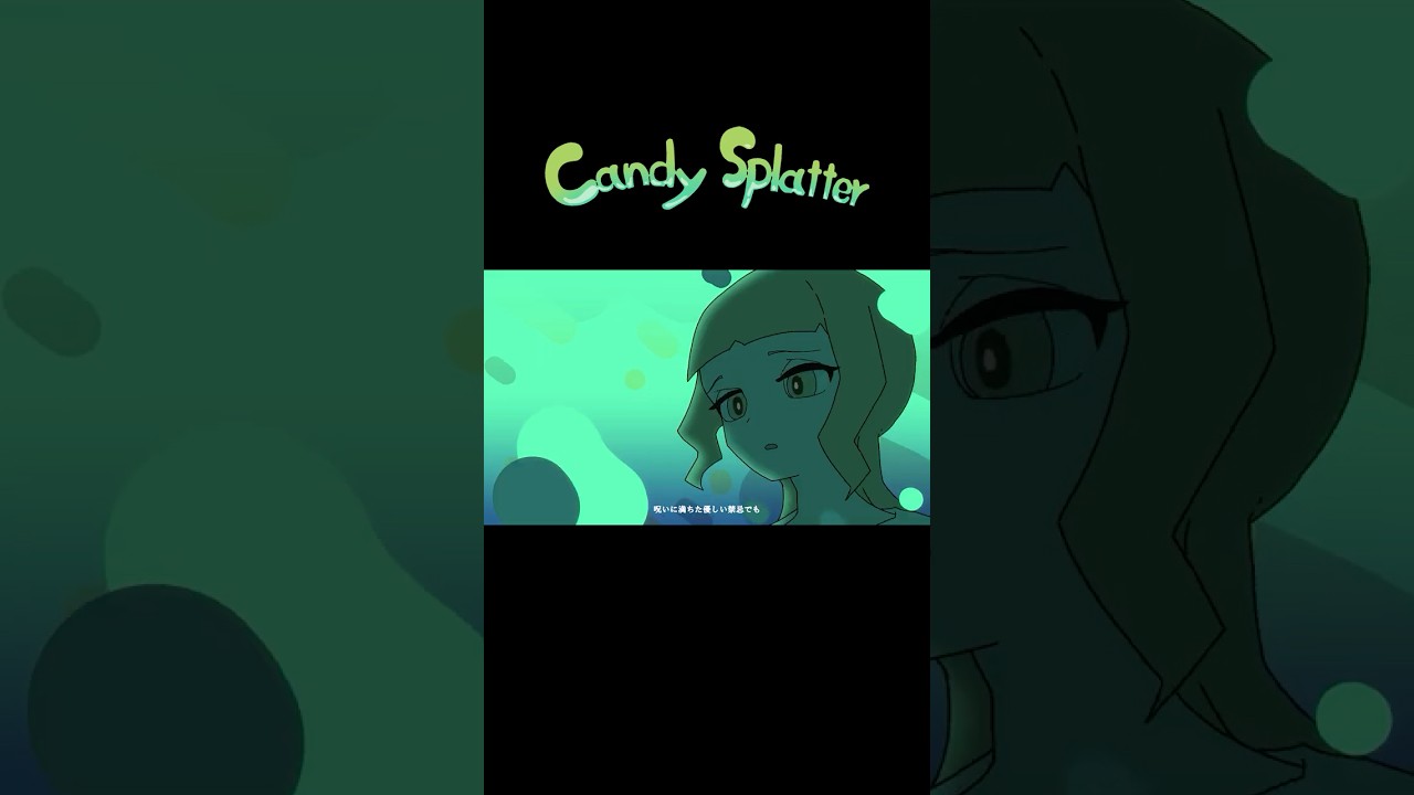 Candy Splatter(キャンディ・スプラッター) / 重音テト #animation #electroswing #kasaneteto #重音テト
