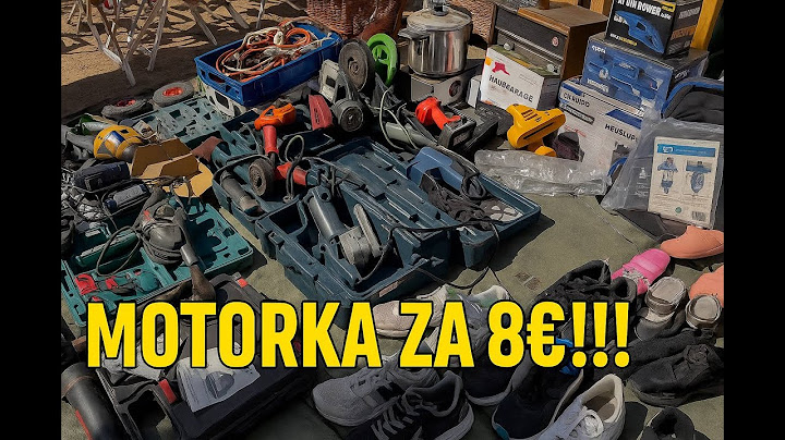 NECES VEROVATI STA SAM KUPIO ZA 8€ NA BUVLJAKU U KELNU! (Bosch za 5€?!)