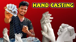 Hand Casting at Home | வீட்டிலேயே ஈஸியா HAND CASTING செய்யலாம்! | Vijay Ideas