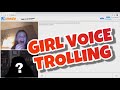 I DRESSED UP AS A GIRL ON OMEGLE (Omegle Voice Trolling 2)