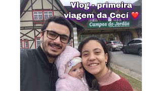 Viajamos pra Campos do Jordão com a bebê🥰