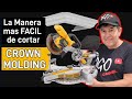 Como cortar crown molding Facil