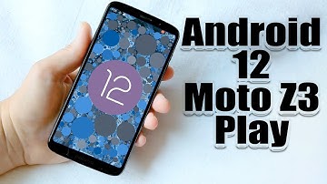 Install Android 12 on Moto Z3 Play (LineageOS 19.1) - How to Guide!