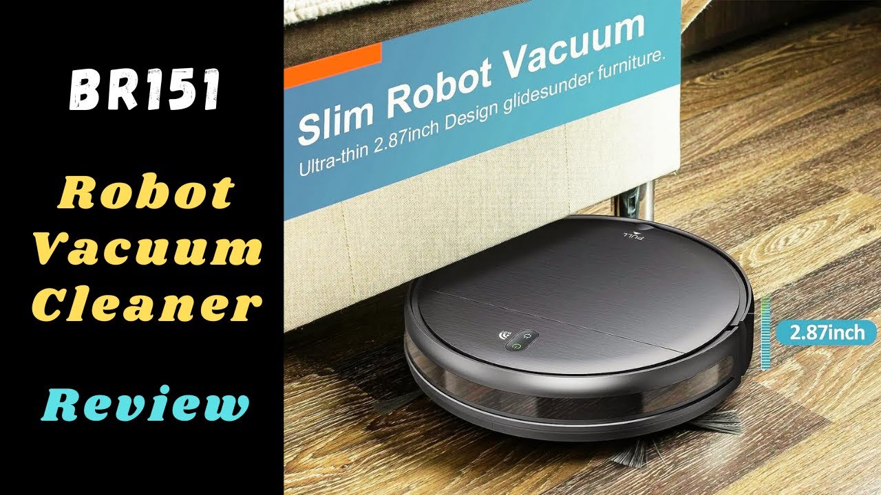 BR151 Robot Vacuum Cleaner - YouTube