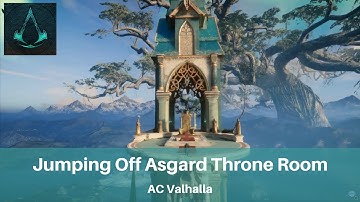 AC Valhalla | Jumping Off Asgard Throne Room | Highest Synchronization Point