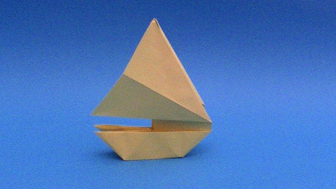 easy origami como hacer un velero YouTube