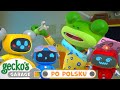 Gekon chrapie  warsztat gekona  bajka dla dzieci po polsku  pojazdy dla dzieci