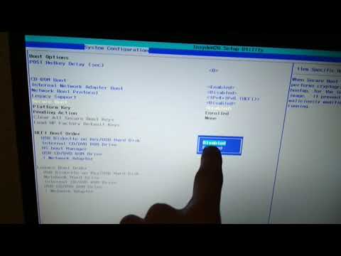 Video: Kako Staviti Pokretanje S Diska Na HP