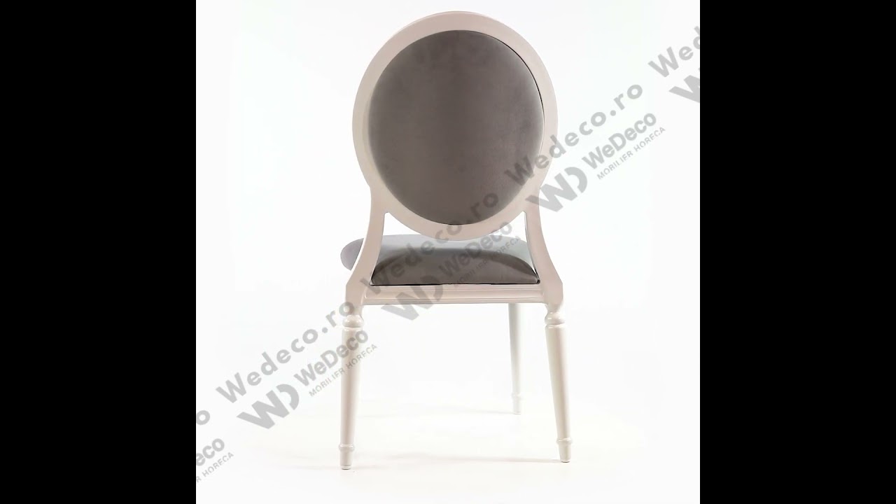 100 de ani Garantie la cadru. Scaun Versaille din aluminiu. Daca se rupe iti dam unul nou.