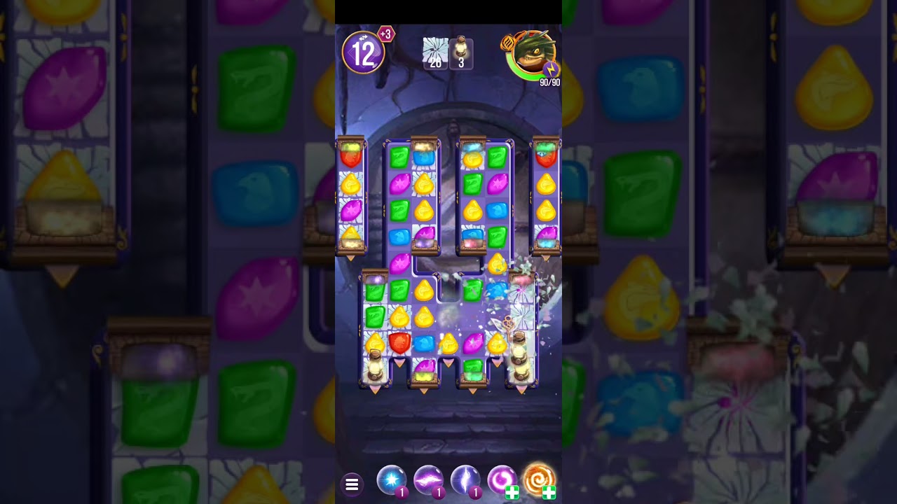 Harry Potter: Puzzles & Spells level 1808 no boosters
