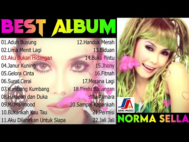 Norma Sella Best Album || Lagu Dangdut Lawas Original Pilihan Terbaik || Aduh Buyung - 5 Menit Lagi class=