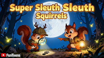 🕵️🐿️ Super Sleuth Squirrels 🔍 | Fun Animated Adventures Solving Everyday Mysteries