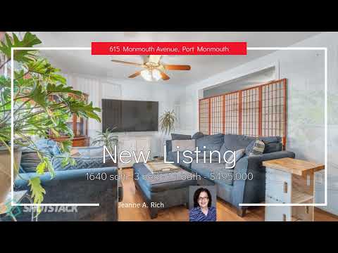 615 MONMOUTH AVENUE, Port Monmouth, NJ home video tour