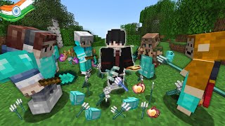 Minecraft 1V4 Manhunt with Random Item Challenge | Niz Gamer screenshot 5