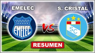  RESUMEN: Emelec vs Sporting Cristal (0-0) | Copa sudamericana 2023