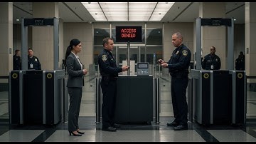 Her ID was rejected twice — until the terminal said, “Override  Supreme Command ”