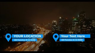 Location Titles | FCPX & Apple Motion | Apple Motion, Final Cut Pro template - Envato elements