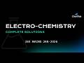 JEE Main 2026 January Shift Electrochemistry Questions | Complete PYQ Solution 🔥 Score 100% Strategy